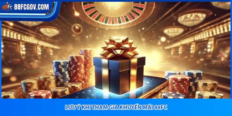 Lưu ý khi tham gia khuyến mãi 88fc